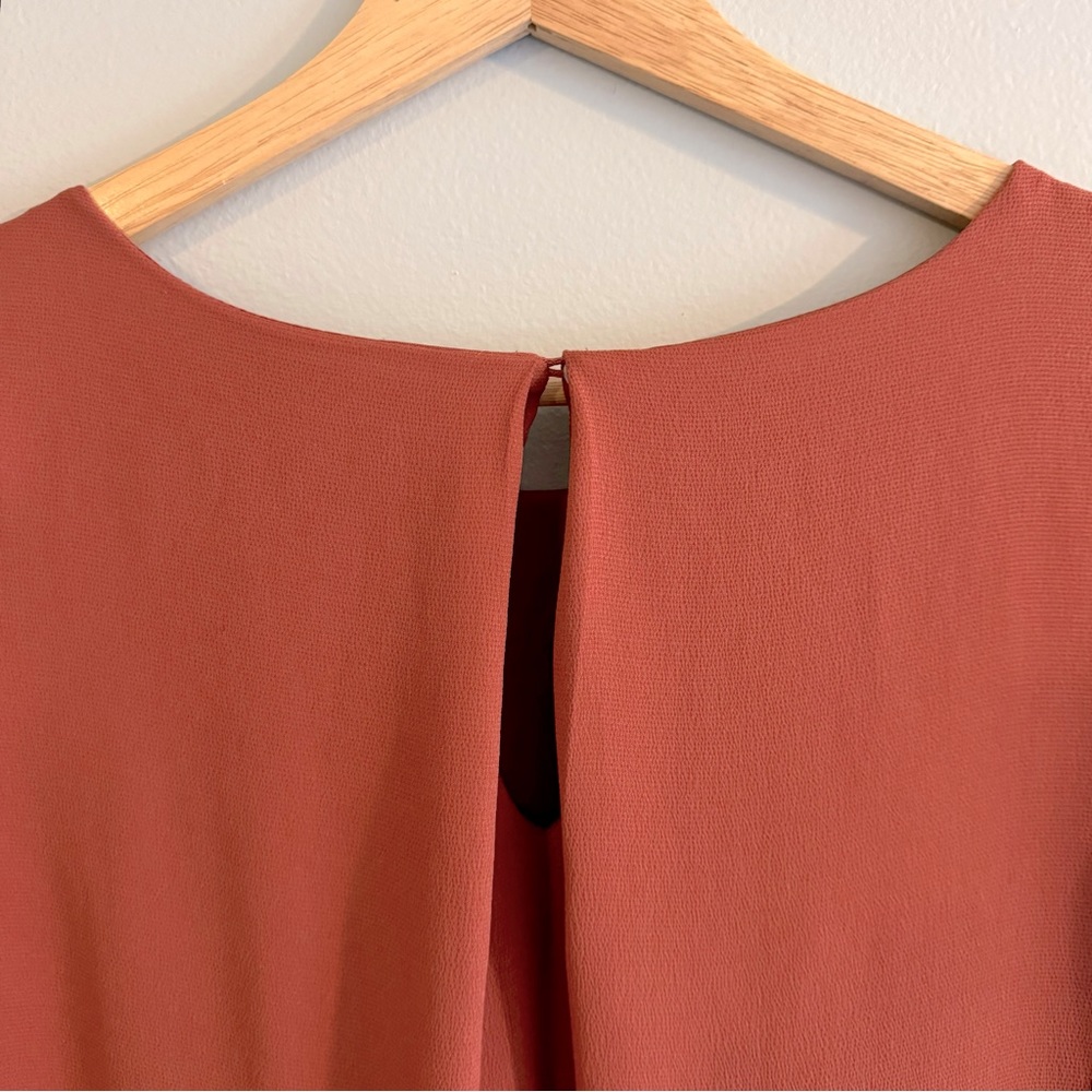 H&M Basic Rust Dress - Picture 3 of 5
